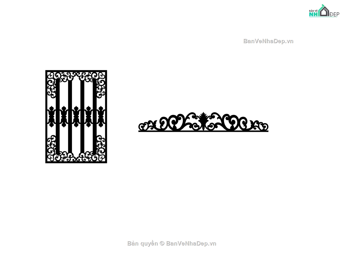 hàng rào cnc,hoa văn vòm cổng,vòm cổng cnc,mẫu cnc hàng rào